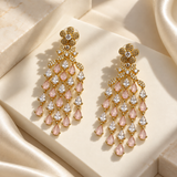 Graceful Leaf Drop Earrings