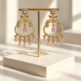 Royal Peacock Drop Earrings