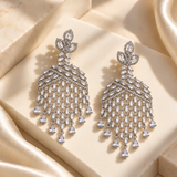 Elegant Leaf Drop Earrings