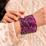 Mini Bloom Glass Bangles