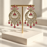 Beautiful Flower Drop Earrings