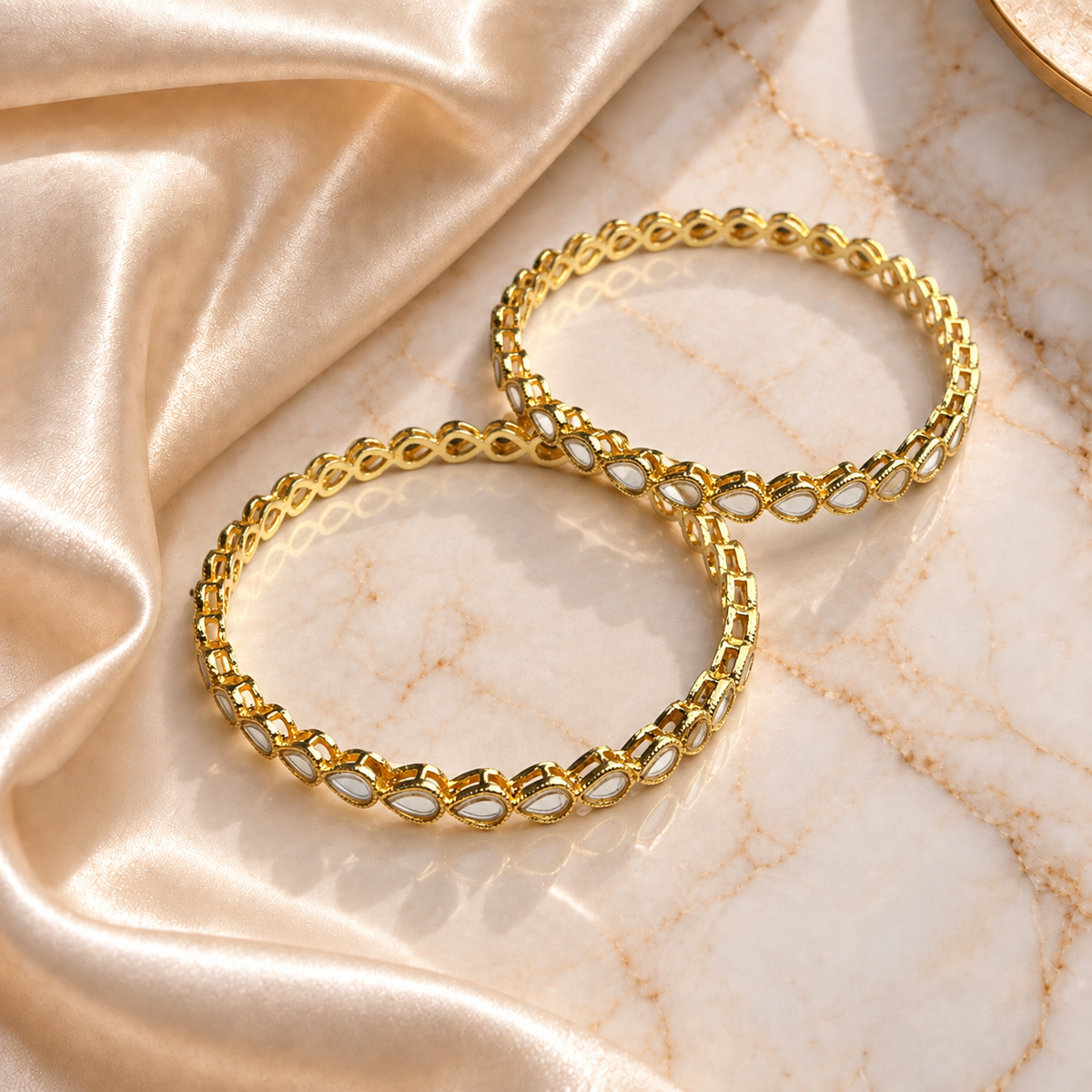 Mini Drop Mirror Line Bangles