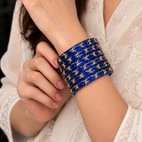 Sparkle Line Stone Bangles