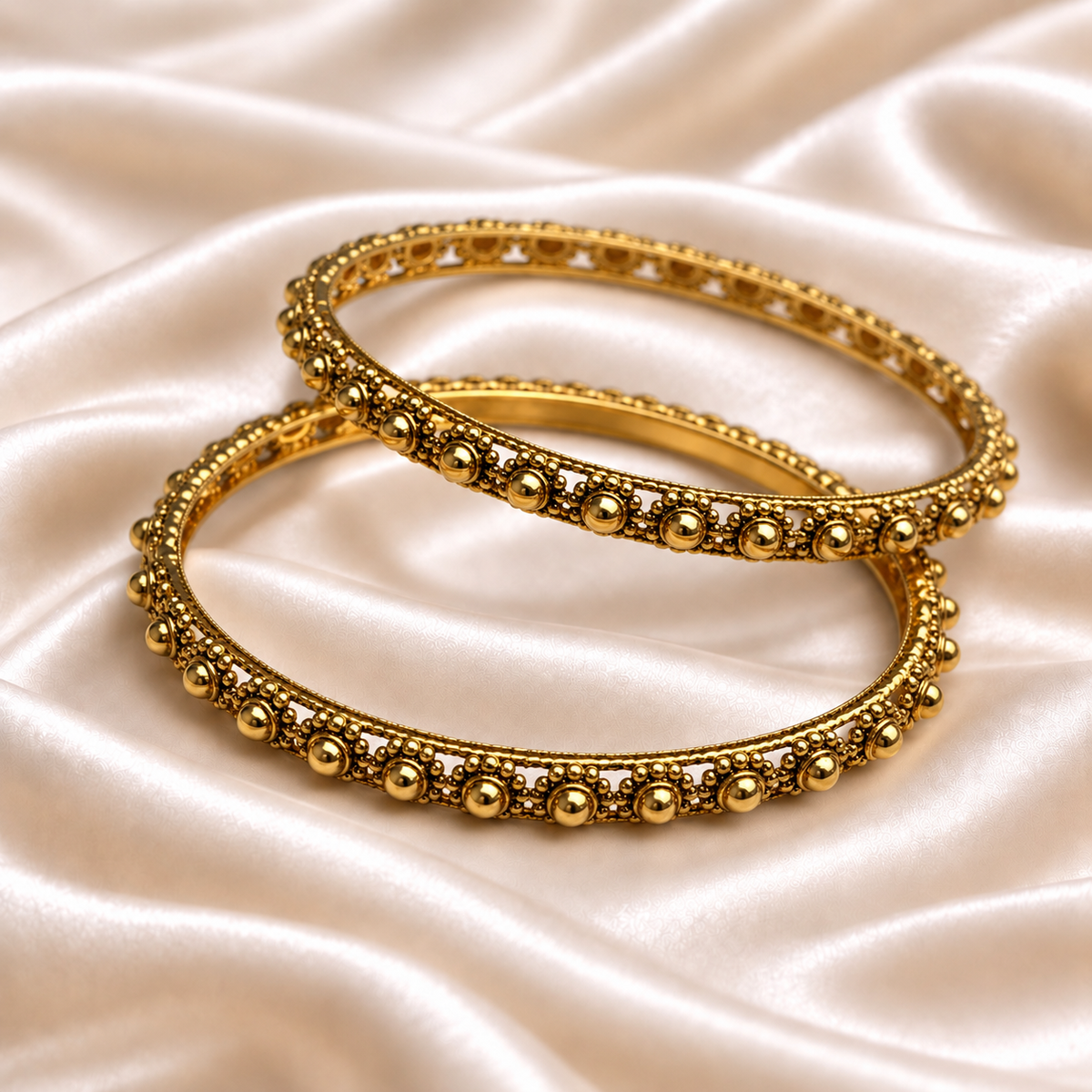 Ball Edge Rajwada Bangles