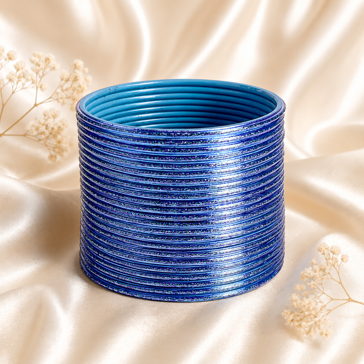 Turkey Glitter Metal Bangles