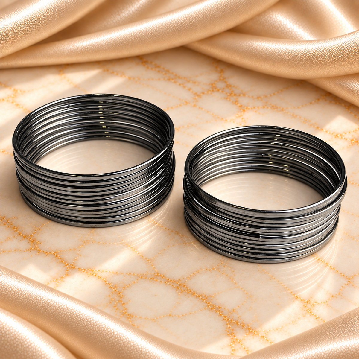 Classic Plain Metal Bangles