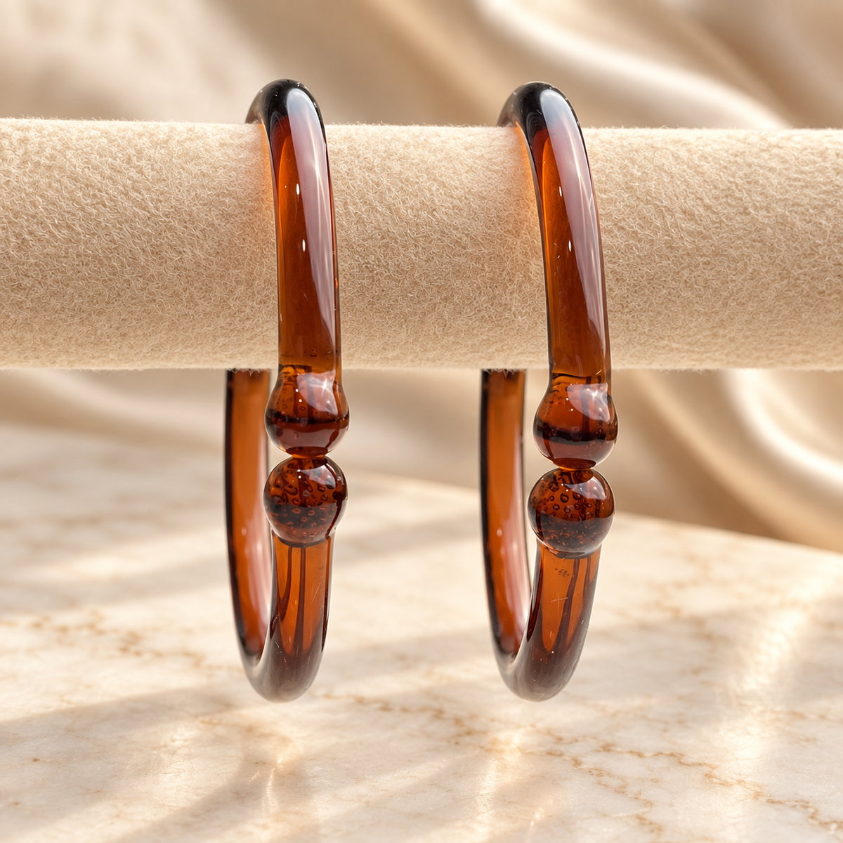 Classic Open-End Glass Kada