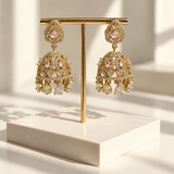 Royal Floral Jhumka Earrings