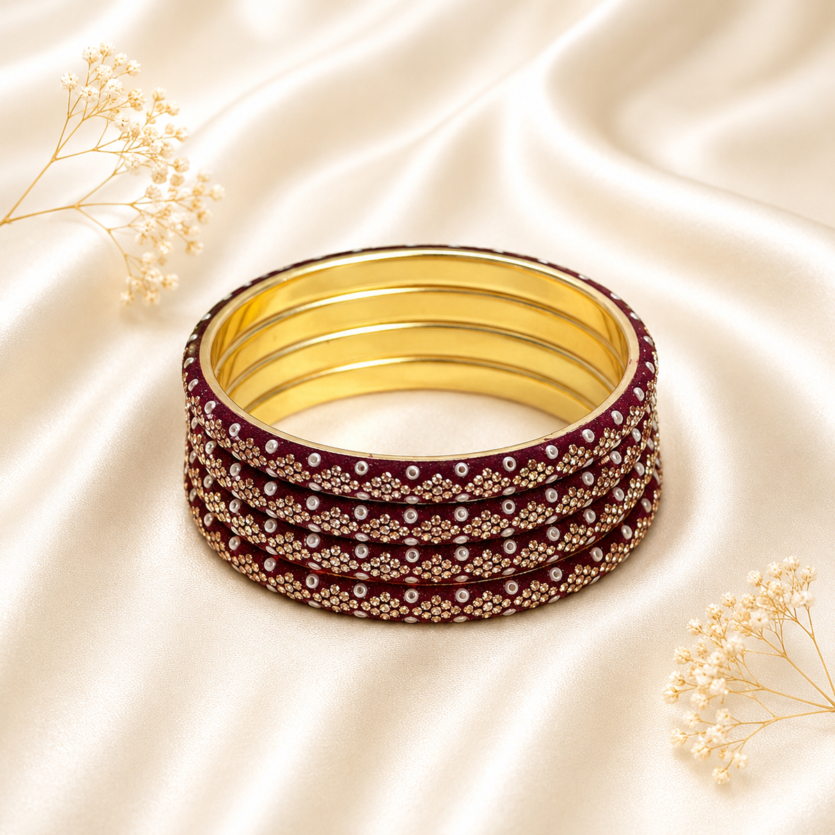 Suttle Stone and pot Design Kada