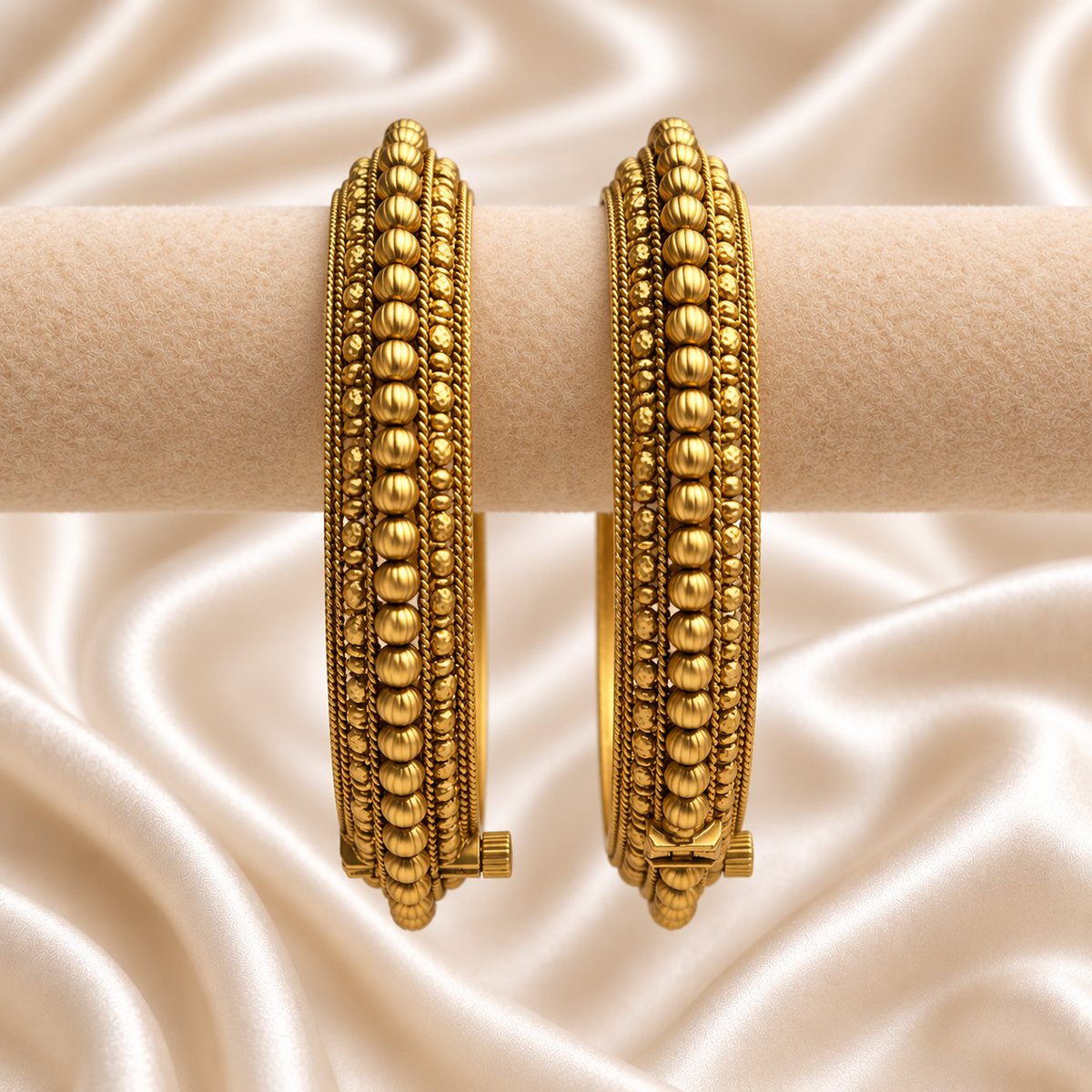 Openable Beaded Rajwada Kada