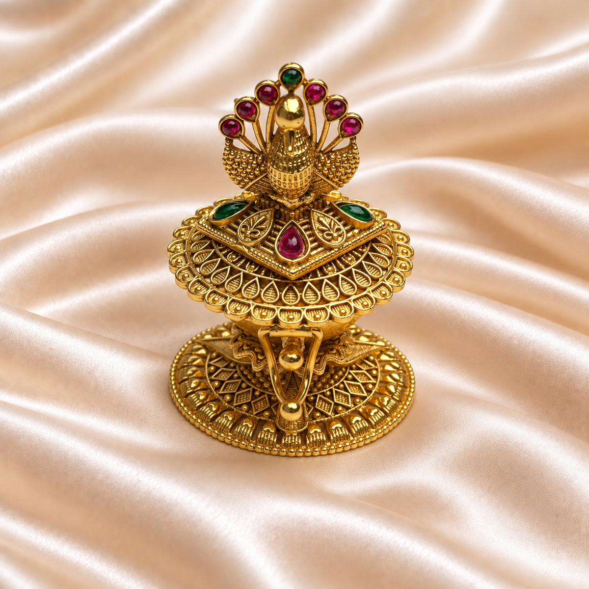 Royal Bird Sindoor Box