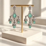 Royal Floral Drop Earrings