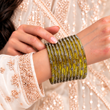 Mini Bloom Glass Bangles