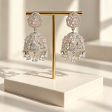 Royal Floral Jhumka Earrings