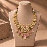 Leafwork Stone Necklace Set