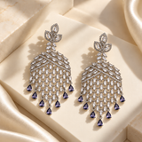 Elegant Leaf Drop Earrings