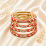 Leaf And Shadow Stone Kada