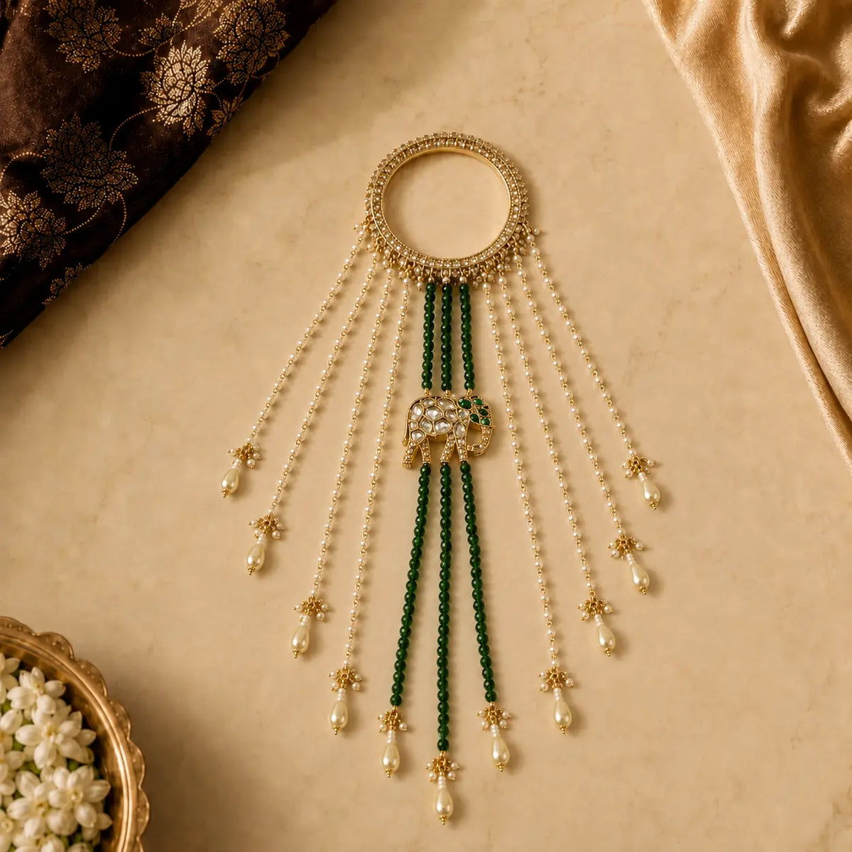 Bangle-Style Elephant Charm Kalira