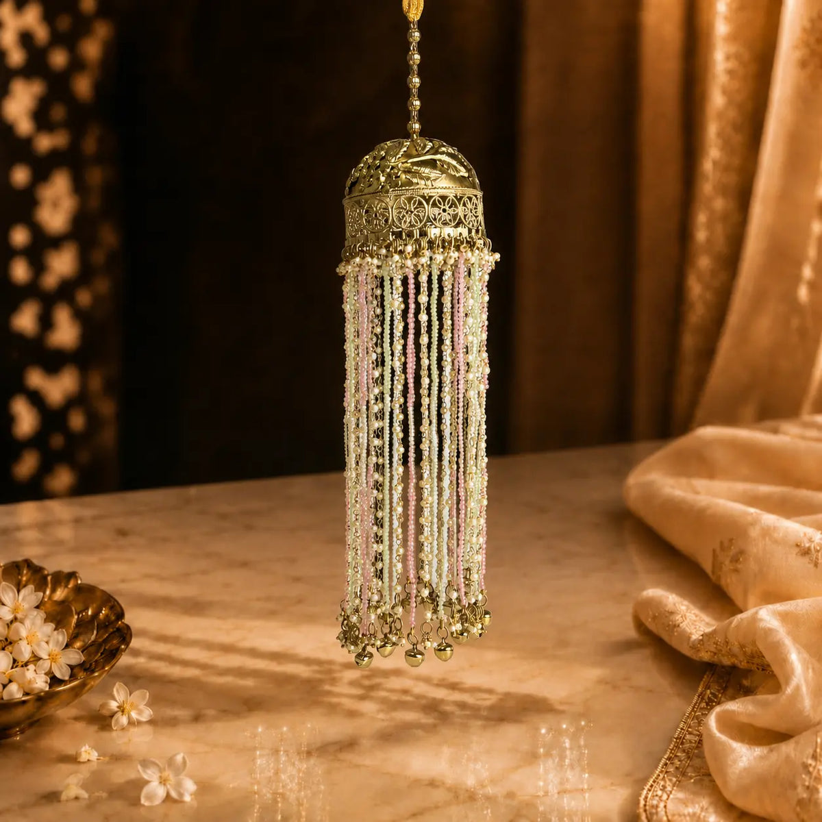 Traditional Punjabi Bridal Kalira With Ghungroo Drops