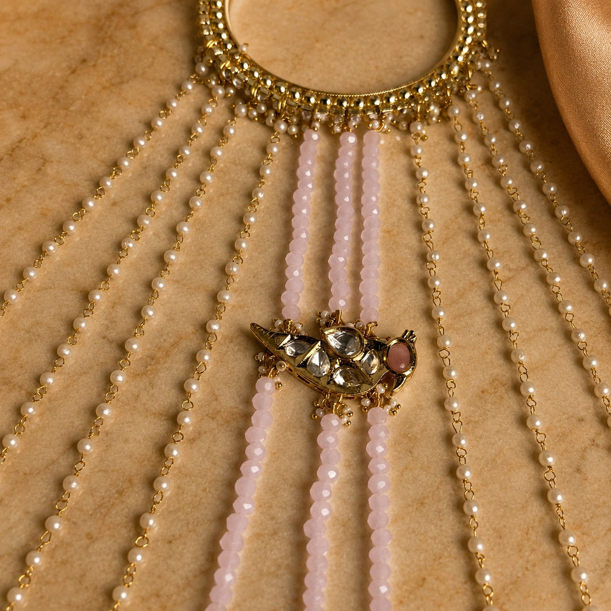 Centemporary Bangle-Style Pastel Charm Kalira