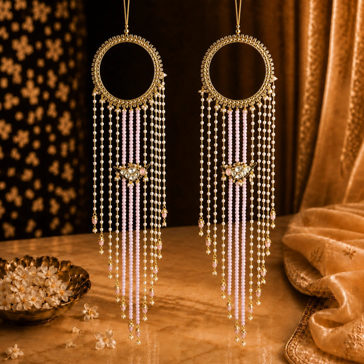 Centemporary Bangle-Style Pastel Charm Kalira