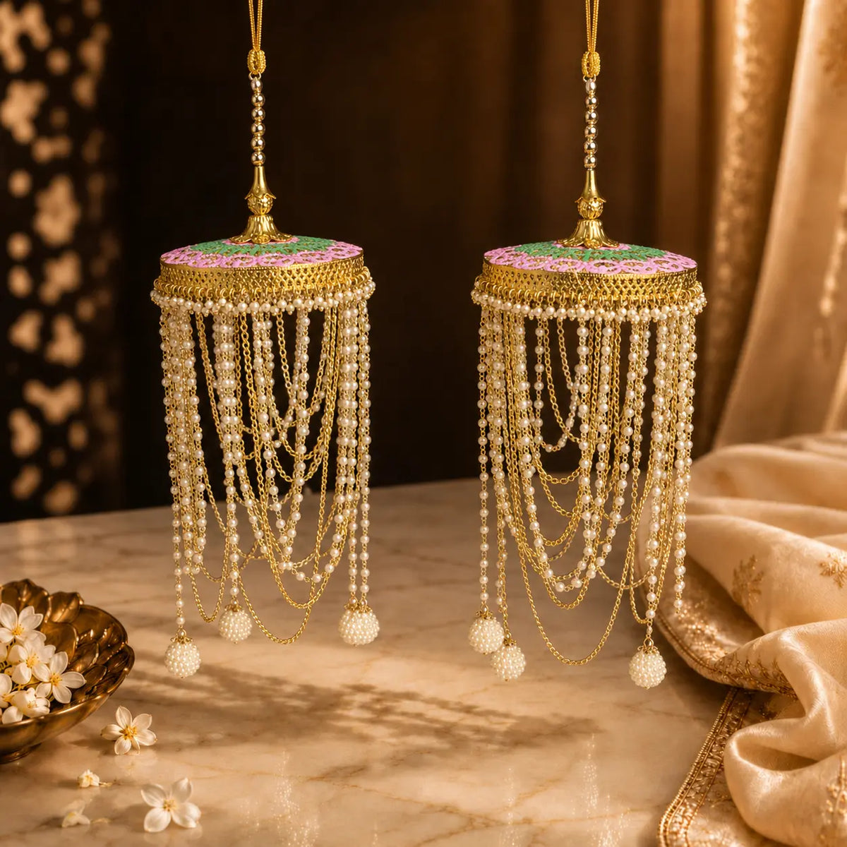 Contemporary Meena Kalira Dome-Style Bridal Kaira