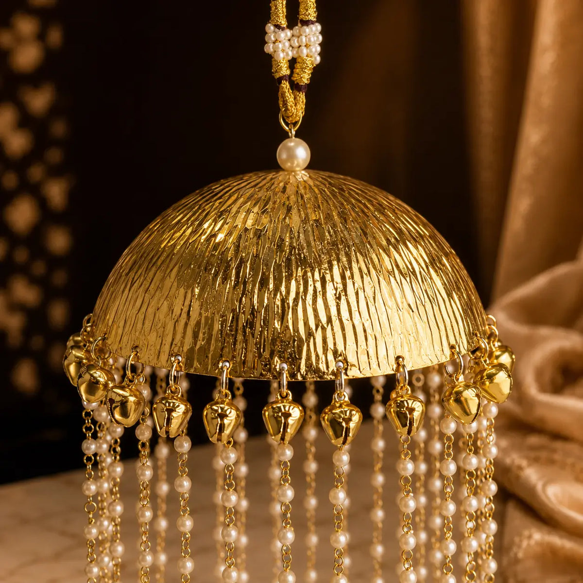Jhumka-Style Bridal Kalira With Ghungroo