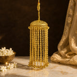 Shifa Golden Long Pear And Ghungroo Kalira