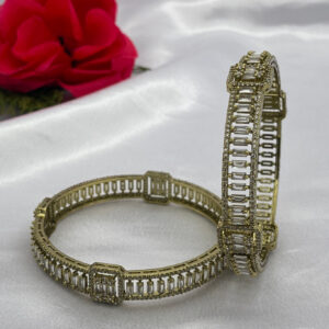 Antique Gold-Plated Bangles