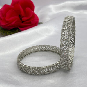 Silver Ad Bangle