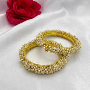 Gajra Pearl Kada Bangles