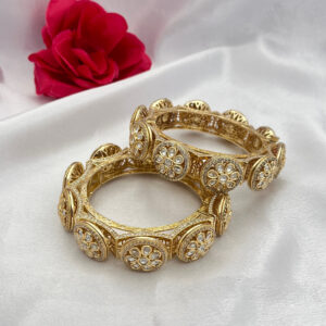 Polki Kundan Pacheli Kada