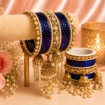 3 Jhumki Bangle Set
