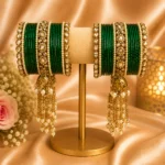 3 Jhumki Bangle Set