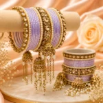 3 Jhumki Bangle Set