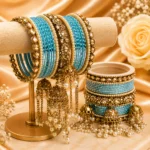 3 Jhumki Bangle Set