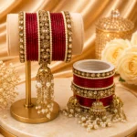 3 Jhumki Bangle Set