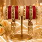 3 Jhumki Bangle Set