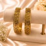 Dotted Metal Bangle