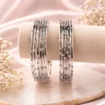 Dotted Metal Bangle