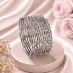 Dotted Metal Bangle