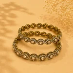 Drop Shape Stone Kada