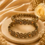 Flower Style Stone Kada