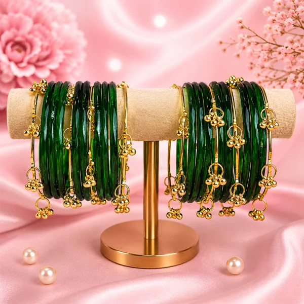Ghungroo With Jelly Bangles