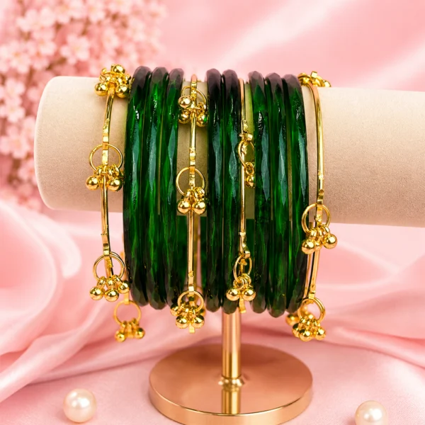 Ghungroo With Jelly Bangles