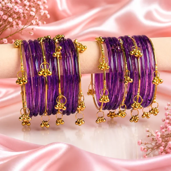 Ghungroo With Jelly Bangles