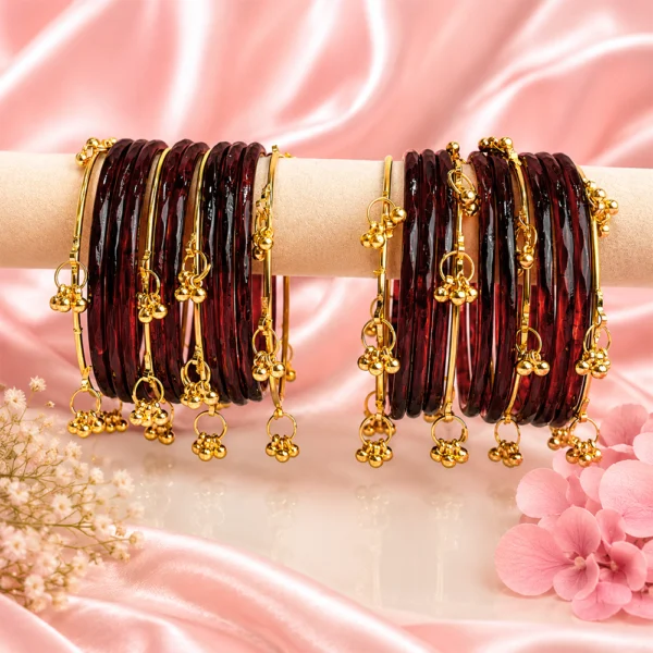Ghungroo With Jelly Bangles