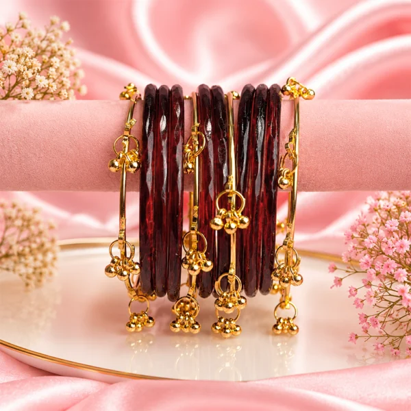 Ghungroo With Jelly Bangles