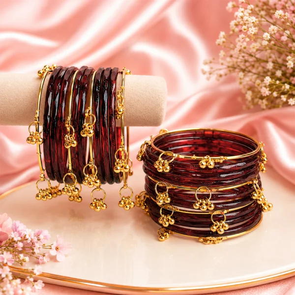Ghungroo With Jelly Bangles