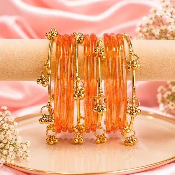 Ghungroo With Jelly Bangles